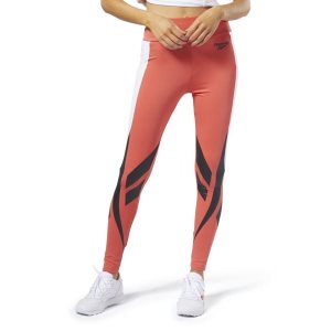 Reebok Classic Vector Leggings Damen - Rosa - DE 059-IQO